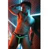 Breedwell Jockstrap Transistor Noir-Vert neon